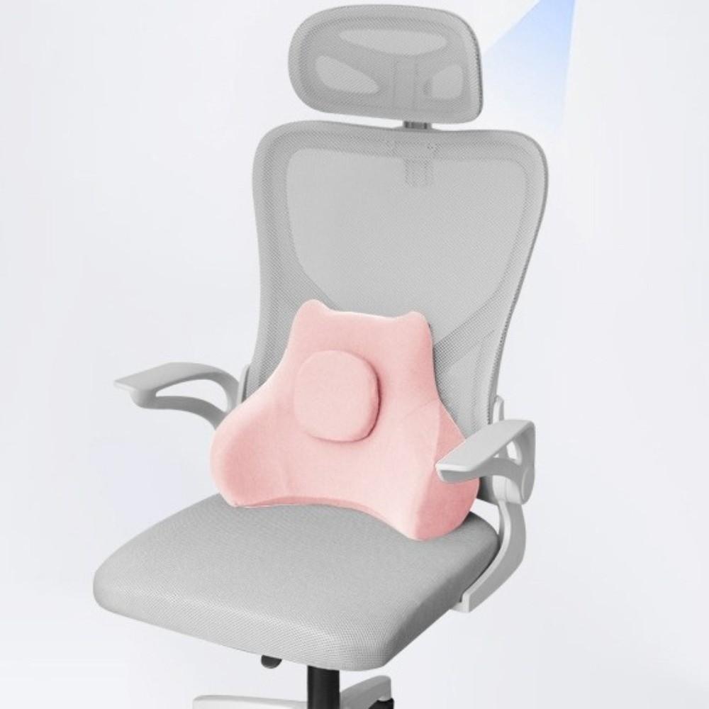 Comfort Padding Lumbar Support Cushion Ergonomic Waist Support Pad Waist Pillow Travel Backrest