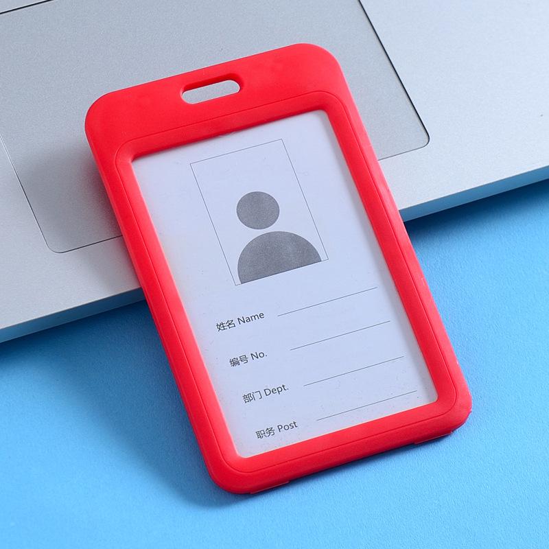 

Двусторонний прозрачный держатель для бейджа со шнурком для удостоверений личности и именных бирок