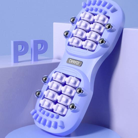 Rolo Massageador de Pés Acupressão Reflexologia Ferramenta para Alívio da Fascite Plantar Circulação Melhorada Ferramenta Portátil de Recuperação Muscular para Casa Escritório