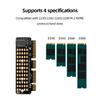 M2 NVME Adapter Card M.2 M-Key Accelerator Card Full Speed X4 M.2 To PCI-E4.0 Converter Support 1U Server for 2230-2280 M.2 SSD