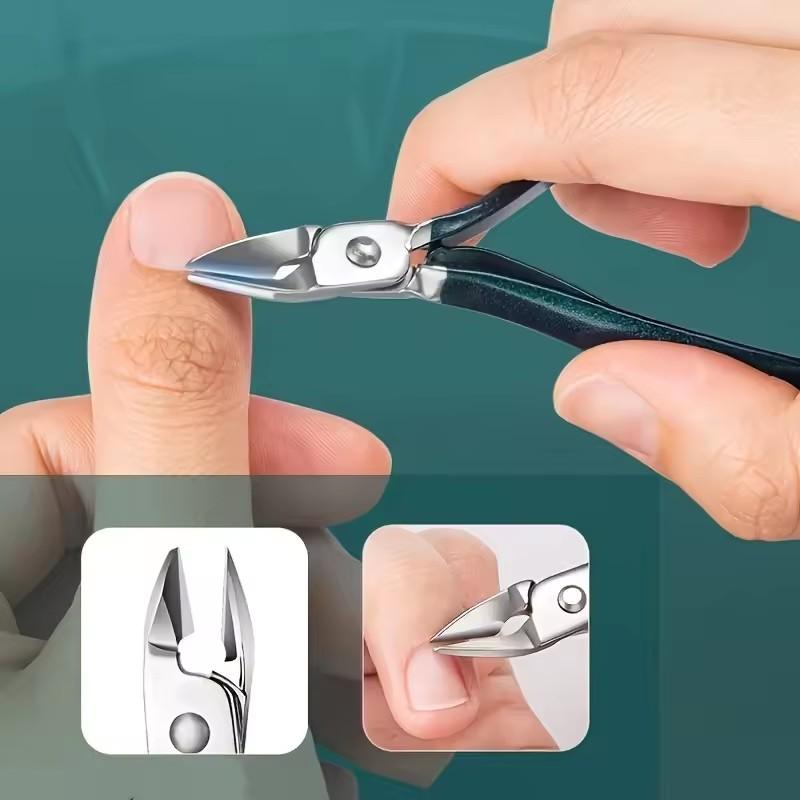 Professional Nail Clipper Set Stainless Steel Toe Finger Nail Clippers Sharp Nail Trimmer Manicure Pedicure Tools for Women/Men