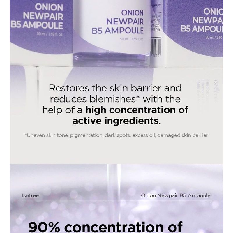 ISNTREE Zwiebel Newpair B5 Ampulle