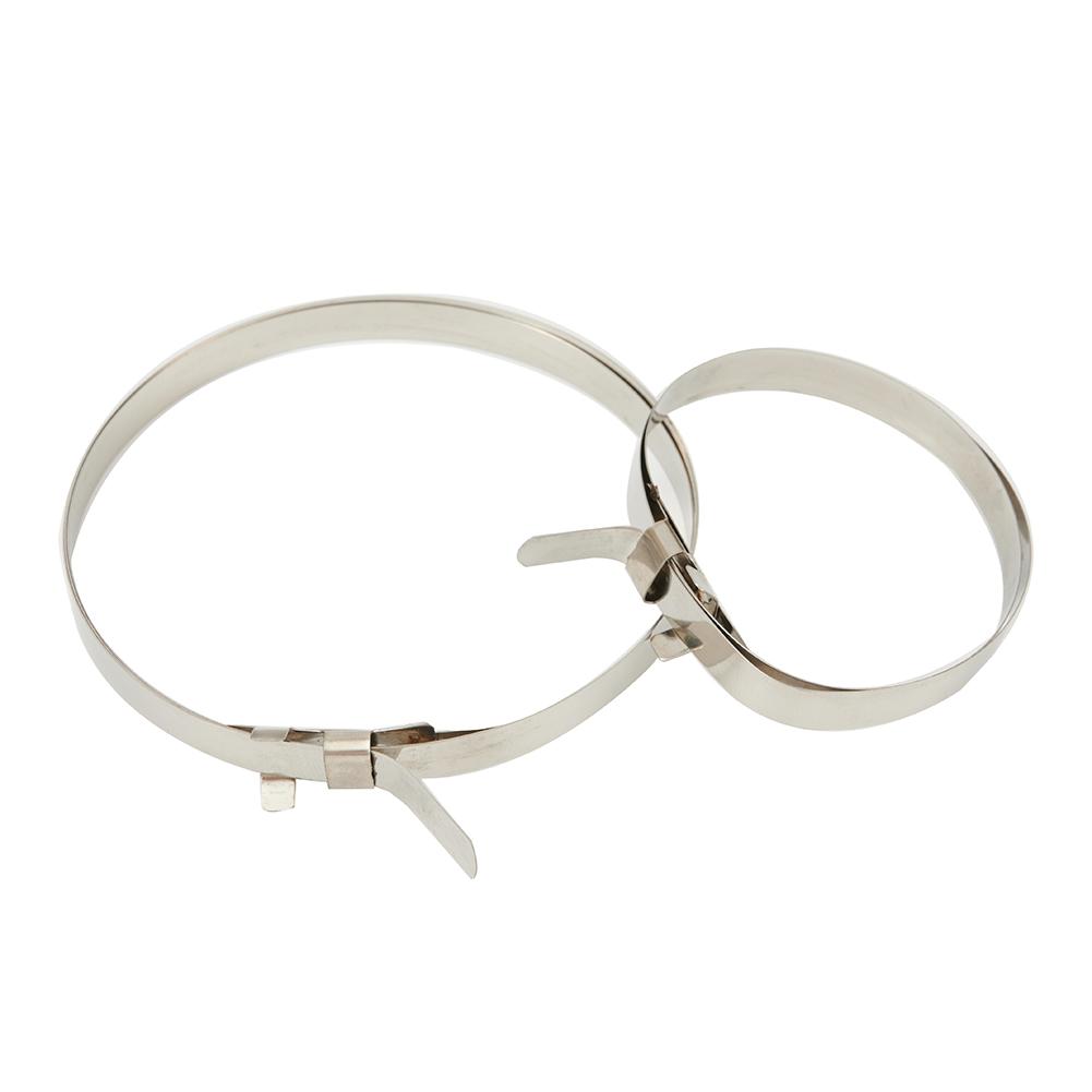 10 PCS Boot Clips Kit Stainless Steel Adjustable  Axle Boot Joint Crimp Clamp