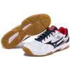 Mizuno Cyclone Speed Shock Absorbing Non-Slip Durable Breathable Low-Top Training Shoes Unisex Sneakers White Red V1GA178014