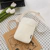 Canvas Phone Purse Crossbody Simple Cell Phone Purse Portable Mobile Phone Bag  for Phone Storage