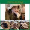 Thickened Lamb Stylish Wool Winter Bucket Hat For Women Cozy And Warm Ear Protection