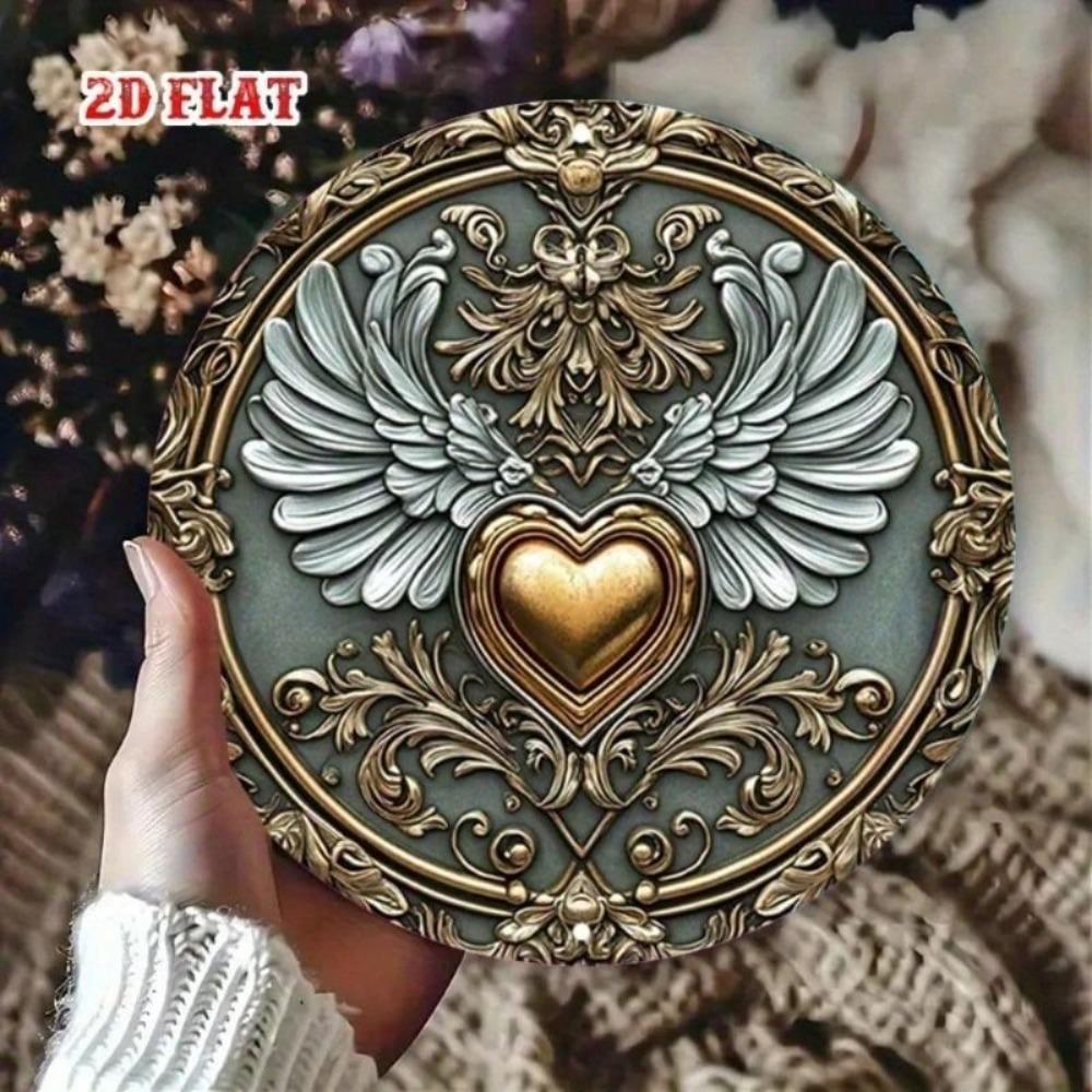 Handmade Metal Art Sign Decorative Wall Plaque for Home Garden