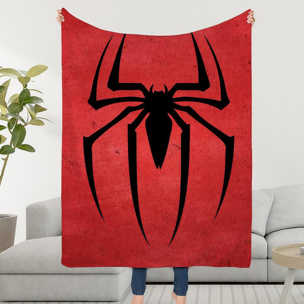 Blanket Throw Super Cosy Plush Living M-ManS S-SpiderS-ES Room Sofa Couch Childish Logo Birthday Gifts
