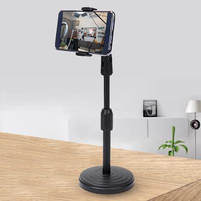 Phone Holder Strong Bearing Capacity Bracket for Desk Smart Phone Adjustable Hands-free Livestreaming