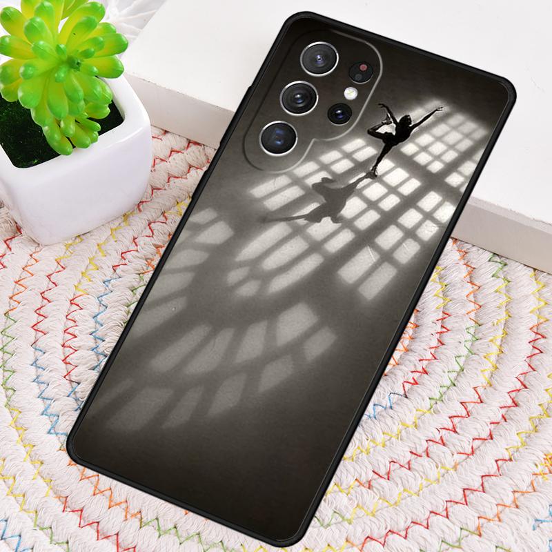Capa de Celular Dança no Gelo para Samsung Galaxy note 10 pro S26 Ultra S23 S24 FE S25 S21 S22 PLUS à prova de choque Capa