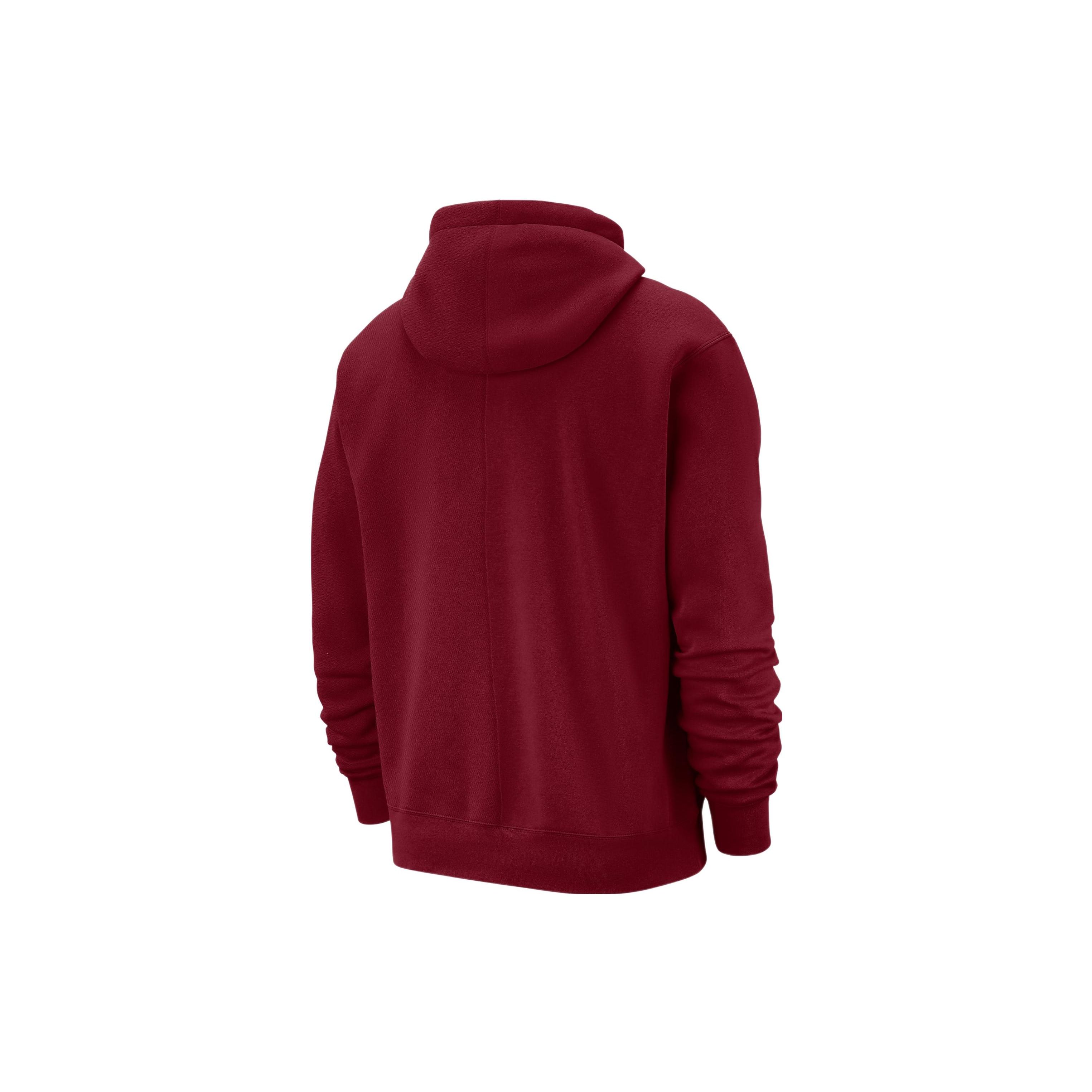 Мужской пуловер с капюшоном и принтом логотипа Nike Miami Heat Courtside — фото 2