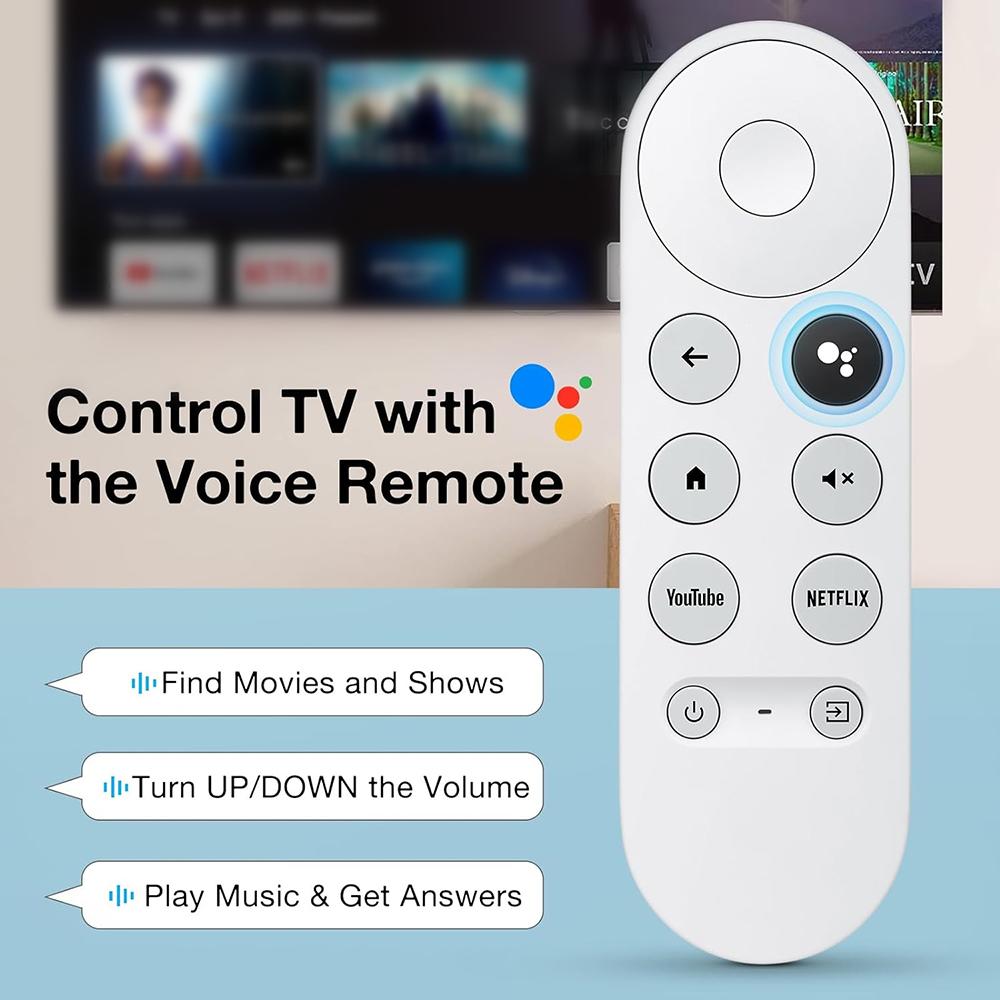 For G9N9N Bluetooth Voice Remote Control Compatible For Google Suitable Voice Set-Top Box Replacement Smart TV Voice IR Remote