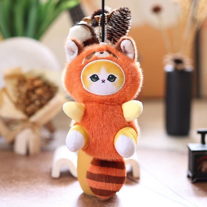 

Capybara Cuter Cat Plush Pendant Soft Stuffed Animal Toy Keychain Gift For Kids