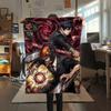 Chainsaw Man posterPrint Flannel Blanket, High quality Comfortable for All Seasons, Home Decor, Warmth and Comfort