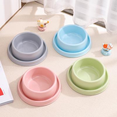 Ameisenfreie Haustiernapf Universeller Kunststoff-Futternapf für Katzen Hunde, Spritzschutz Ameisensicherer Wasserkanal Leicht zu reinigen Rutschfest Futter Napf