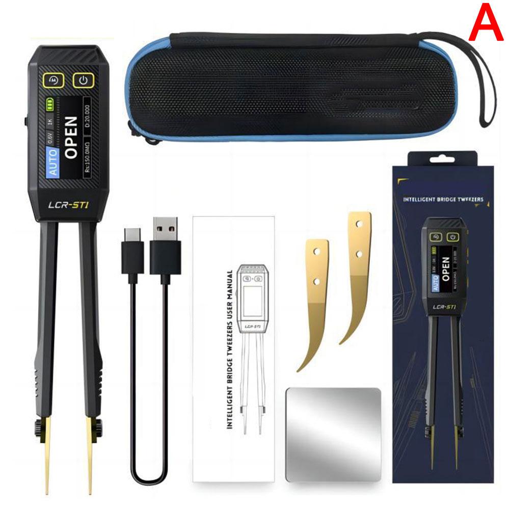 

Mini Smart Tweezer LCR SMD ESR Tester Resistance Capacitance Inductance Continuity Diode Test Measurement Tools