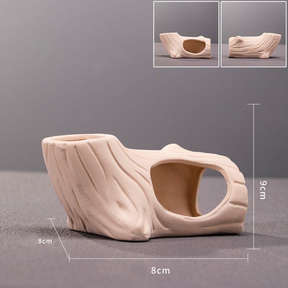 Ceramic Aquarium Shrimp Hideaway Multi-style Decorative Fish Hiding Shelter Creativity Multifunctional