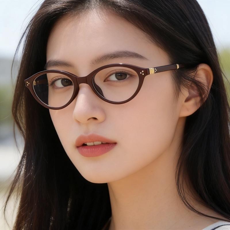 2026 New Fashionable Foldable Photochromic Myopia Glasses Casual Portable Ultra-Lightweight Anti-Blue Light Eyewear 0 To -4.0