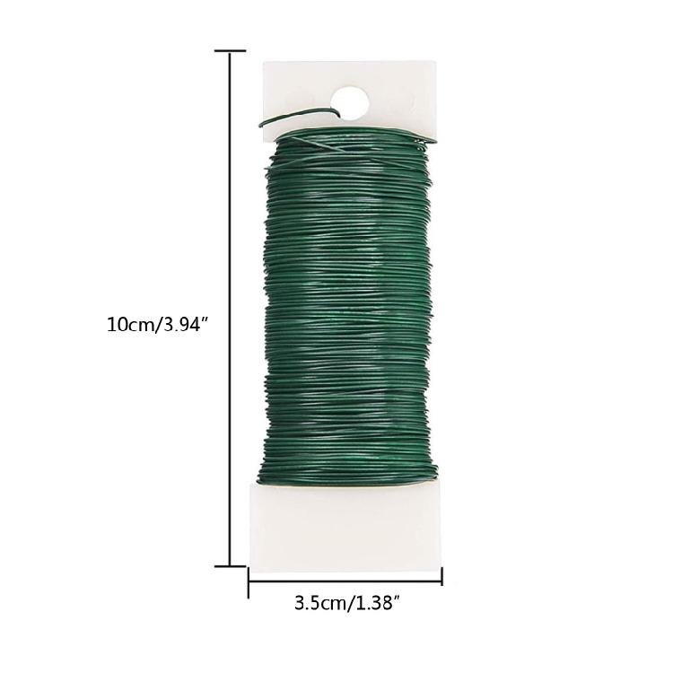 Wreath Wire 22 Gauge for Wreath Making Craft Floral Flower Arrangements Garland