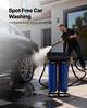 Deionized Water System for Car Wash, Spotless Car Wash Water System with 2 X 4L DI Resin, TDS Meter & Bypass Valve, Spot-Free Deionized Water Filter