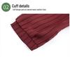 Striped Round Neck Seven-Sleeve Top for Women: Stylish, Slimming, Age-Reducing, Perfect for Middle-Aged and Elderly Mothers