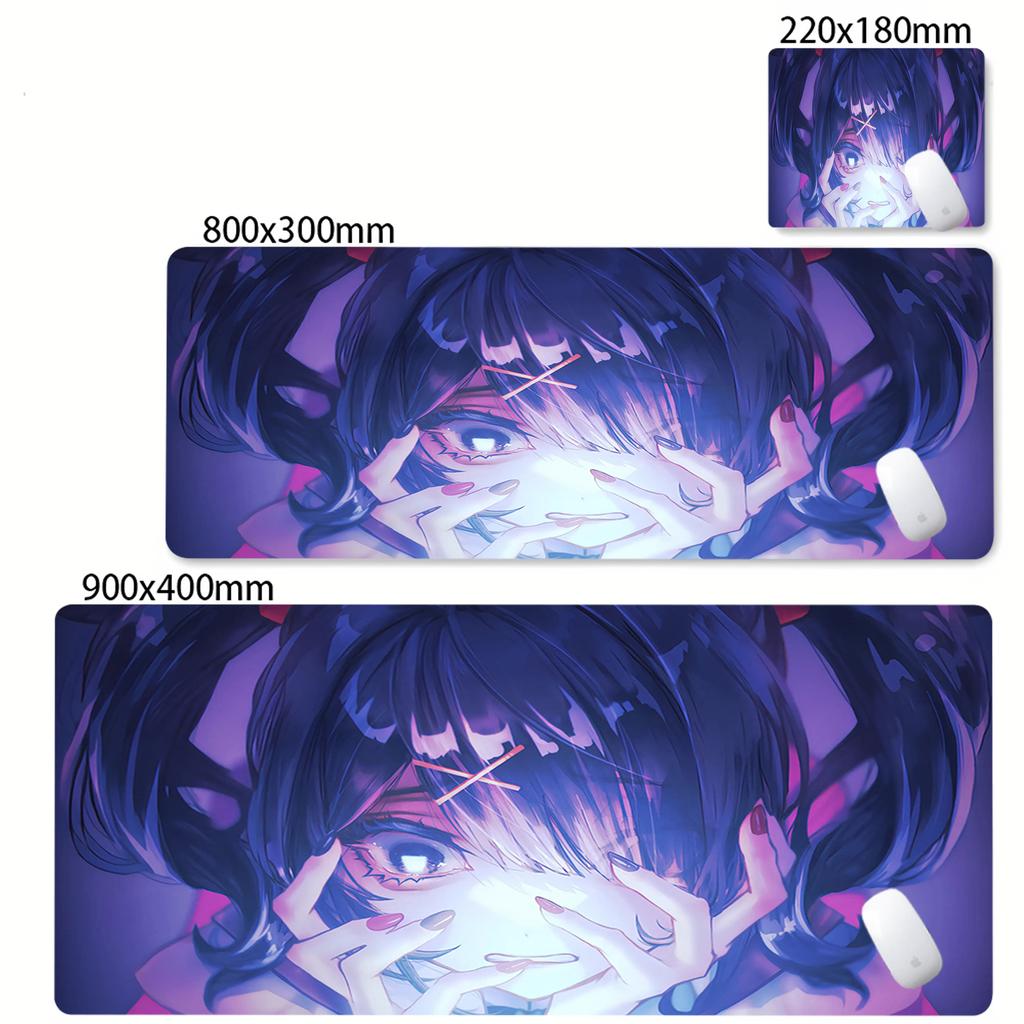 Xxl Kawaii Girl Mouse Pad Needy Girl Overdose Desk Mat Extended Mousepad Durable Cloth NonSlip Bottom For Laptop Gamer Setup