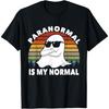 Paranormal Is My Normal Retro Ghost Hunting Halloween T-Shirt