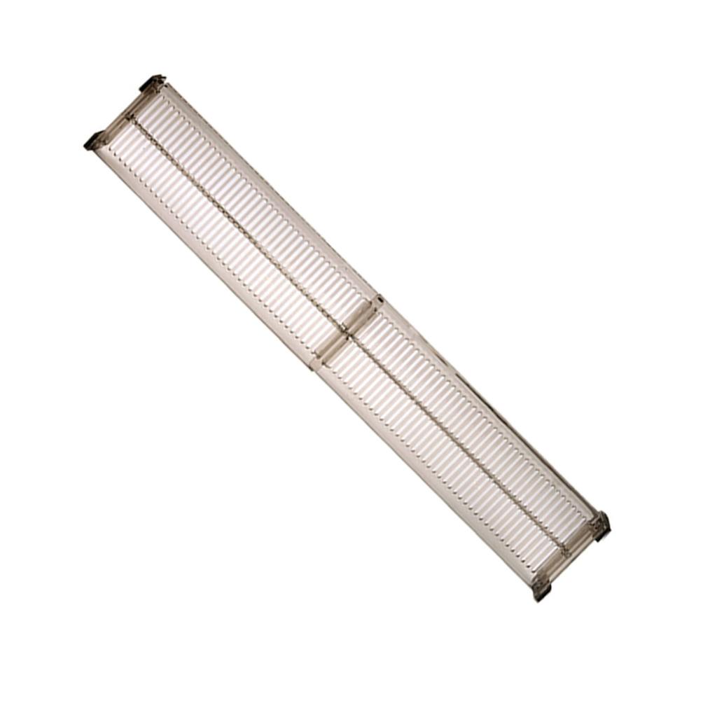 2PCS Adjustable Drawer Dividers Plastic Expandable Storage Separation Panel for Clothes Socks Organization