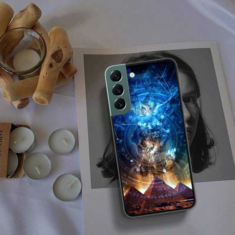 Egypt Pharaoh Phone Case For Samsung Galaxy A12 A22 A32 A42 A52 A72 A54 A34 A24 A14 A73 A53 A33 A23 A13 5G F52 F62 Cover Shell C