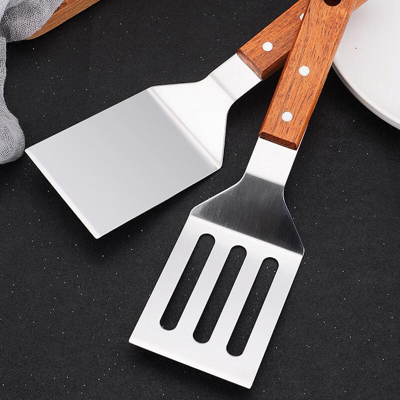 Zhishi Stainless Steel Teppanyaki Spatula Set