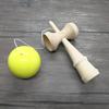 Jumbo Kendama Large Light Pastel Performance Kendama for (Japanese Cup-and-Dama) - 24cm, Yellow, Wooden, Color, Display, Adults, HB-630