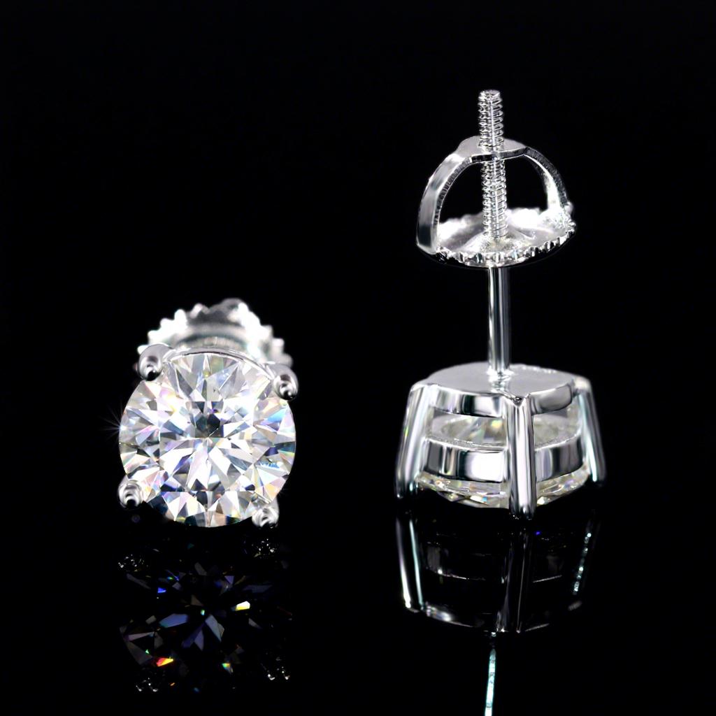 2025 Luxury 1ct 2ct VVS Moissanite