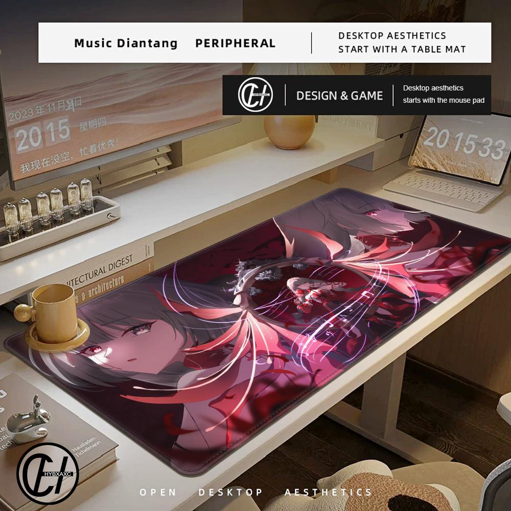 New Hd Printing Phrolova Mouse Pad Xxl Gaming Wuthering Waves Game Keyboard Desk Mat Nonslip Laptop Rubber Kawaii Girl Hybxaxc