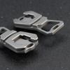 Titanium Alloy Keychain: Portable EDC Multi-functional Tool with Can and Bottle Opener.