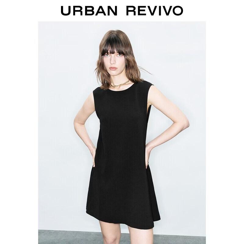 UR Women s Pleated Ribbon Midi Dress XS