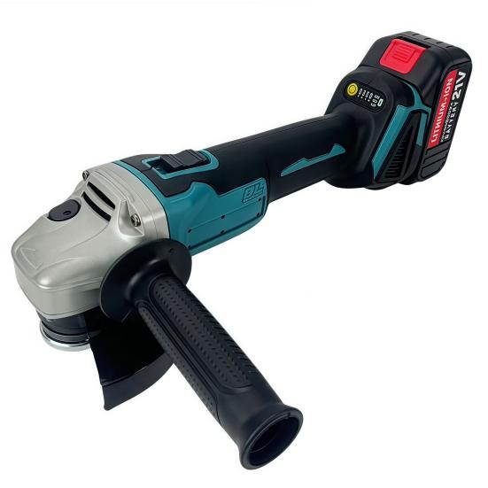 Professional Stone Grinder Lithium Brushless Angle Grinder, Adjustable Speed High Torque Electric Tool, 950W 8000RPM Steel Cutting Power Tool Cordless