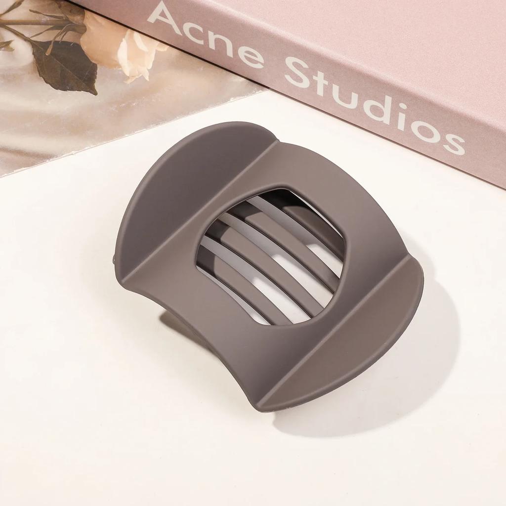 Nouvelles grandes et petites pinces à cheveux en PC pour femmes, accessoires pour cheveux antidérapants, épingles à cheveux vintage en forme d'arc en forme de griffe de canard, barrettes pour filles