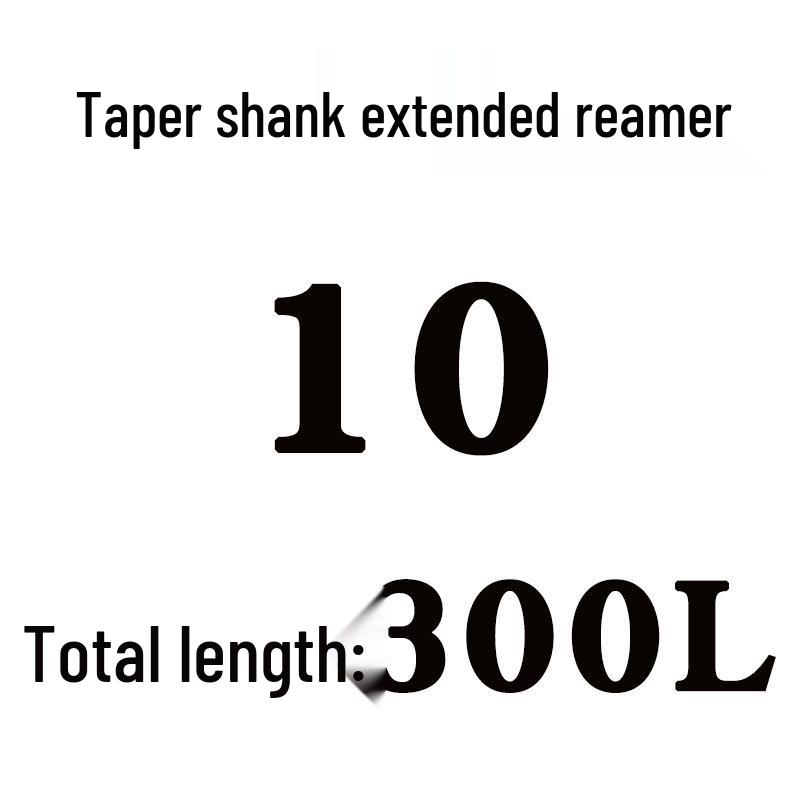 Extra Long High-Speed Steel Taper Shank Machine Reamer for Deep Holes, Sizes 16, 18, 20, 22, 24, 25, 30, 40