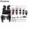 Gloss Black Motorcycle Headlight Fairing Mask 5 3/4" Headlamp Windshield Cover For Harley Sportster Iron Dyna FX XL 883 1200