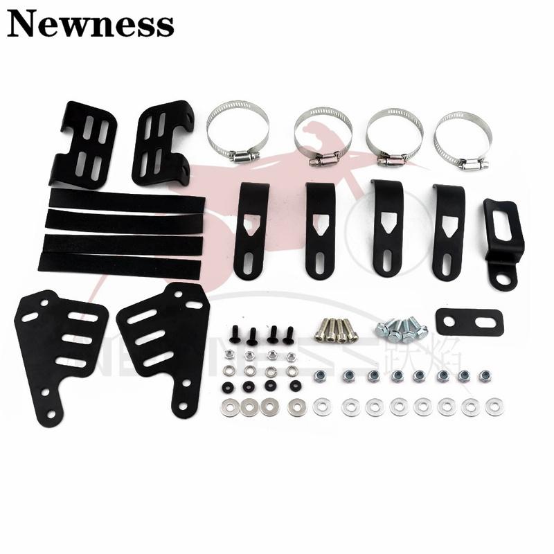 Gloss Black Motorcycle Headlight Fairing Mask 5 3/4" Headlamp Windshield Cover For Harley Sportster Iron Dyna FX XL 883 1200