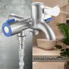 With Tape Stainless Steel Faucet Washing Machine Faucet  Toilet Diverter