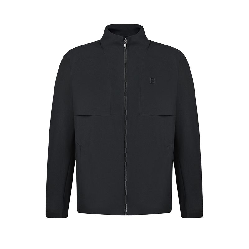 New FILA Golf Series Jackets Coats Men's Black A11M515701F-BK