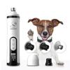 Pet Nail Grinder with Two LED Light Professional 3-Speed Electric USB Dog Nail Trimmers for Paw Safe Grooming for Cats