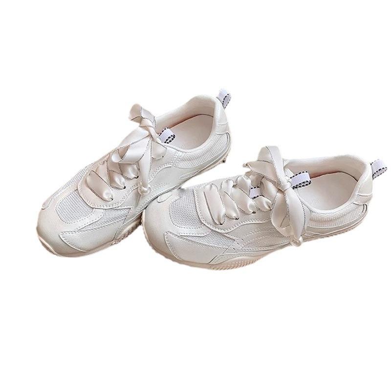 Su Yinyin 2025 new soufflé~ waffle mesh breathable sports and leisure shoes women's Dexun Forrest Gump shoes are comfortable