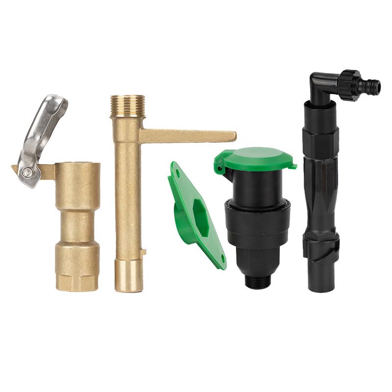 1-Inch Garden Water Intake Connector for Horticulture & Lawn Irrigation