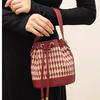 Thousand Birds Red Bridal Wedding Bag Premium Crossbody Bucket Bag Women'S Shoulder Handheld Women'S Bag