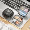 Portable Double-layer Pill Box Medicine Organizer Large Capacity Multiple Compartments Compact Pill Organizer Case