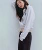 ANNEHEARTS Wide String 2Ways Sweatpants_Black