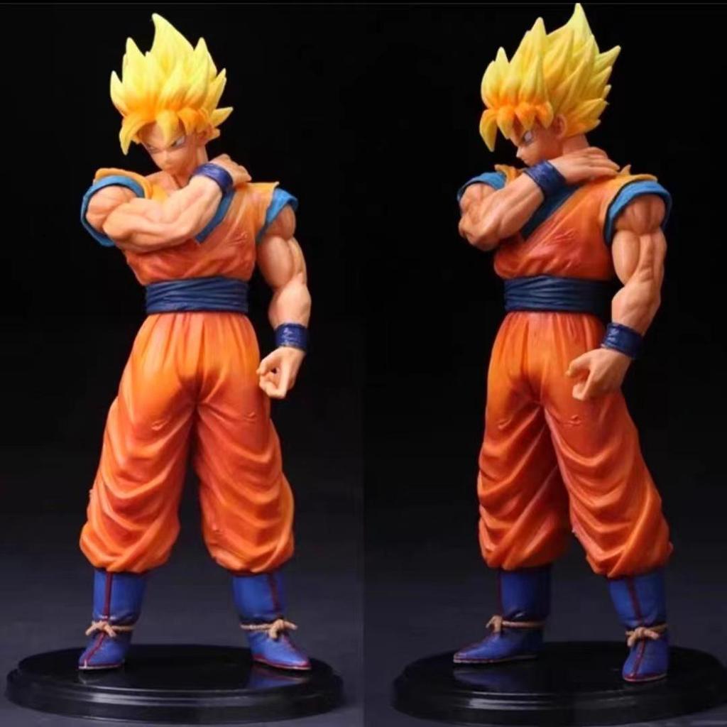 Dragon Ball Super Saiyan Gogeta and Vegito Battle Damaged Figurine