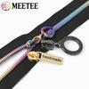 Meetee 5/10/20Pcs 5# Zipper Puller for Nylon Zippers Plastic Coil Zips Slider Heads Repair Kits DIY Garment Sewing Accessories